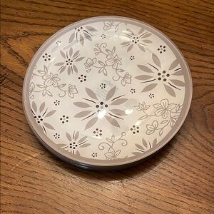 Temptations Floral Patterned Dessert/Salad‎ plates, set of 8